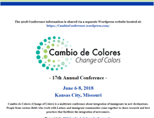 Tablet Screenshot of cambiodecolores.org